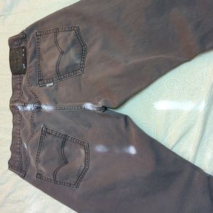 Levi's 514 34x32 Jeans Straight Fit (Gray)